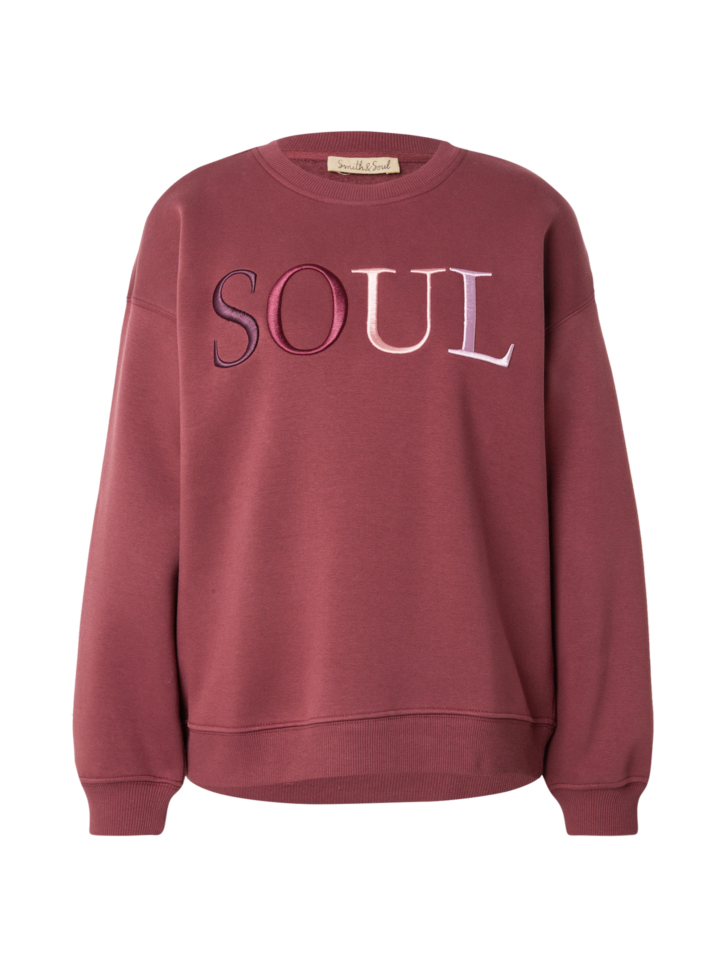 Felpa di Smith&Soul in rosso: frontale