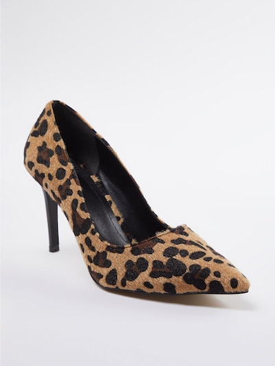 Pumps Trendyol pe maro deschis / maro închis / negru, Vizualizare produs