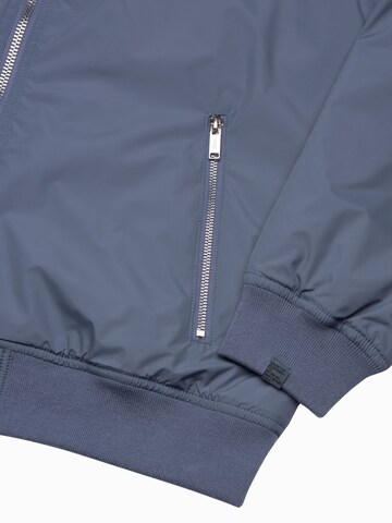 Ombre Between-Season Jacket 'C538' in Blue