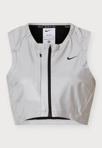 NIKE Sportmellény 'Swift Flash' - szürke: elől