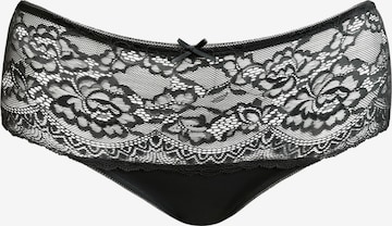 SugarShape Panty in Schwarz: Vorderseite
