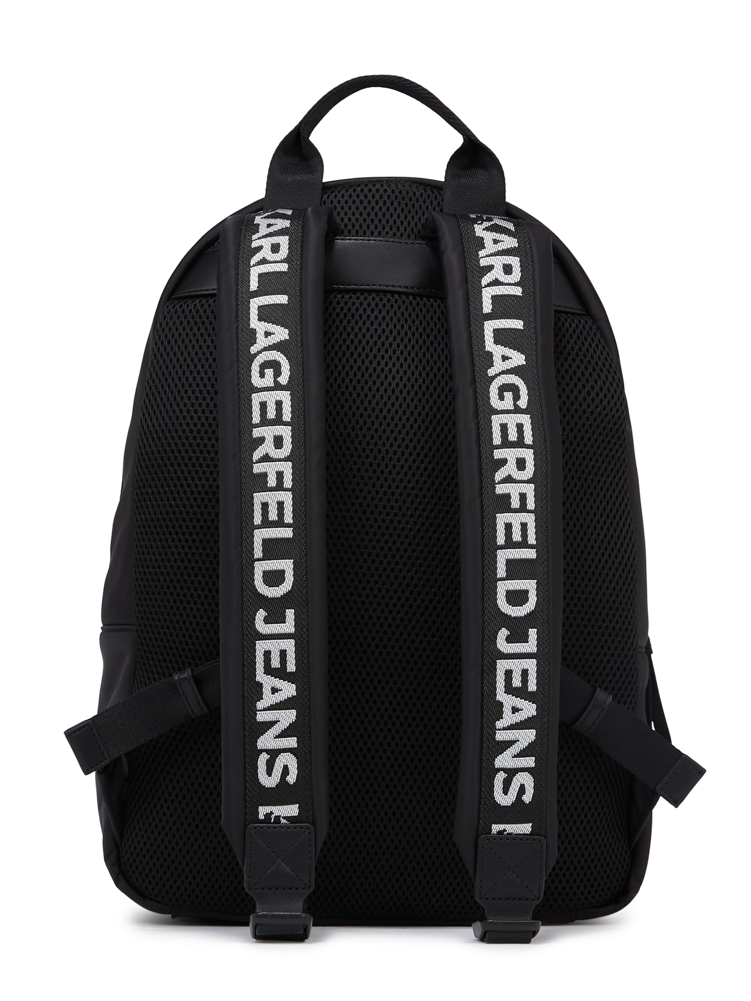 melns KARL LAGERFELD JEANS Mugursoma 'ESSENTIAL'