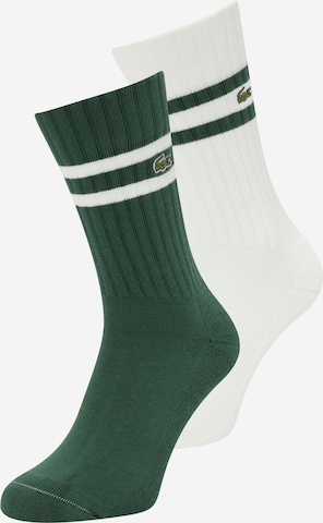LACOSTE Socks in Green: front
