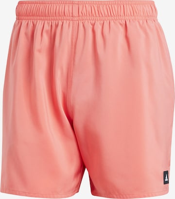 ADIDAS SPORTSWEAR Athletic Swim Trunks in Orange: front