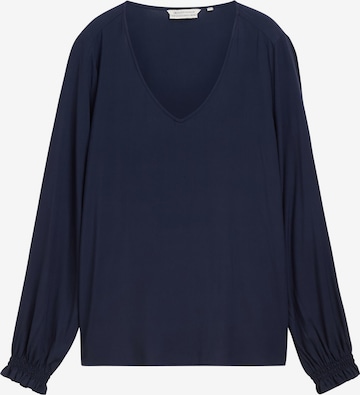 TOM TAILOR DENIM Blúzka - Modrá: predná strana