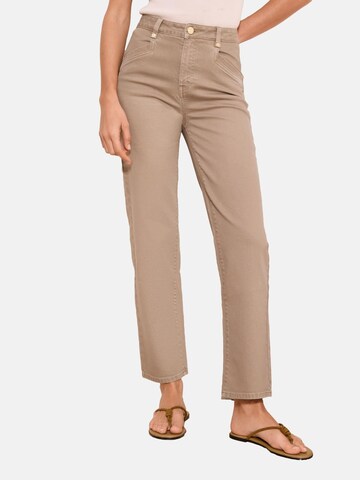 Lipsy Szabványos Farmer - barna: elől