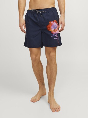 JACK & JONES Zwemshorts in Blauw: voorkant