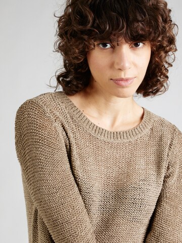 JDY Sweater 'MORE' in Brown