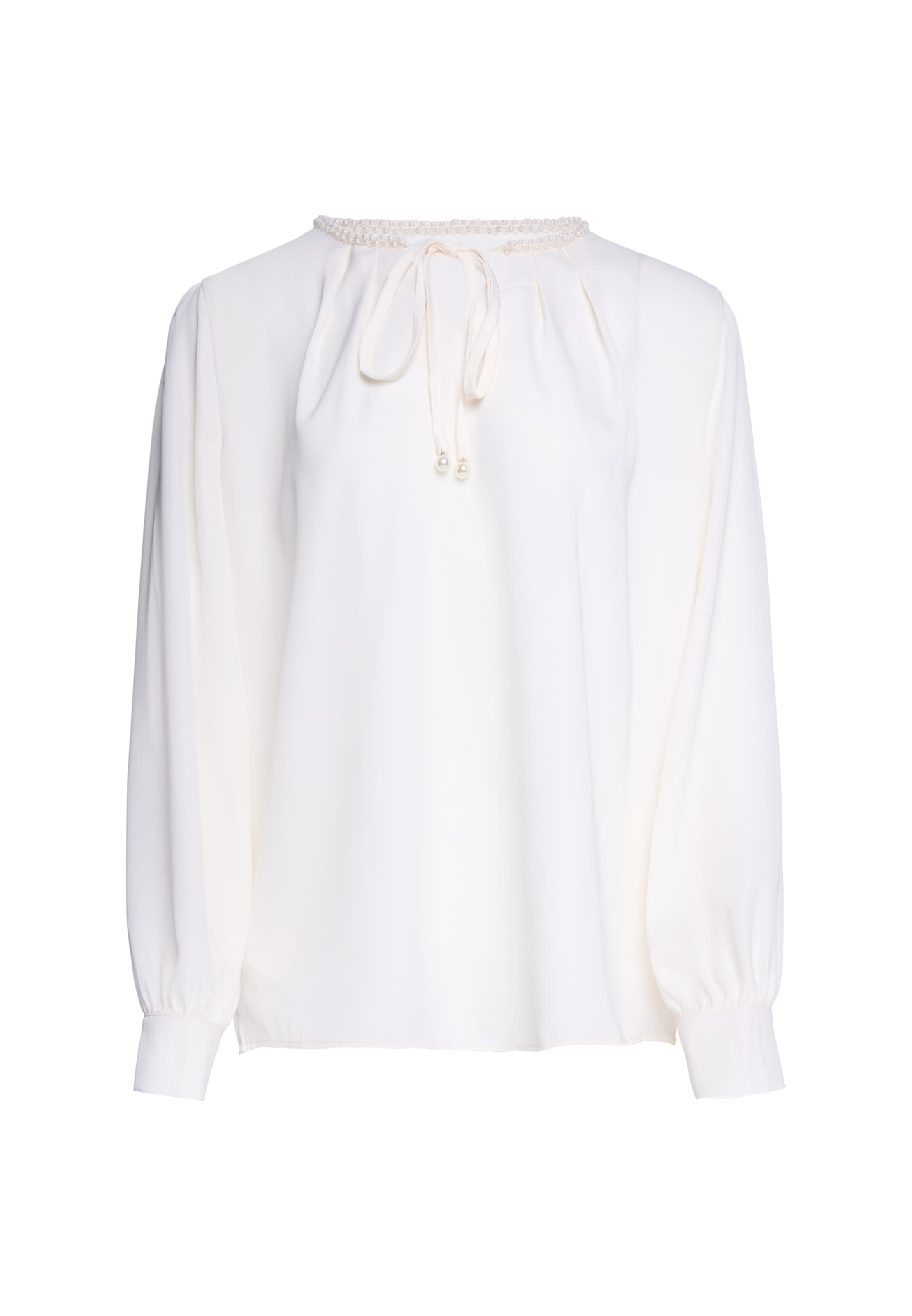 usha BLACK LABEL Blouse in Beige: voorkant
