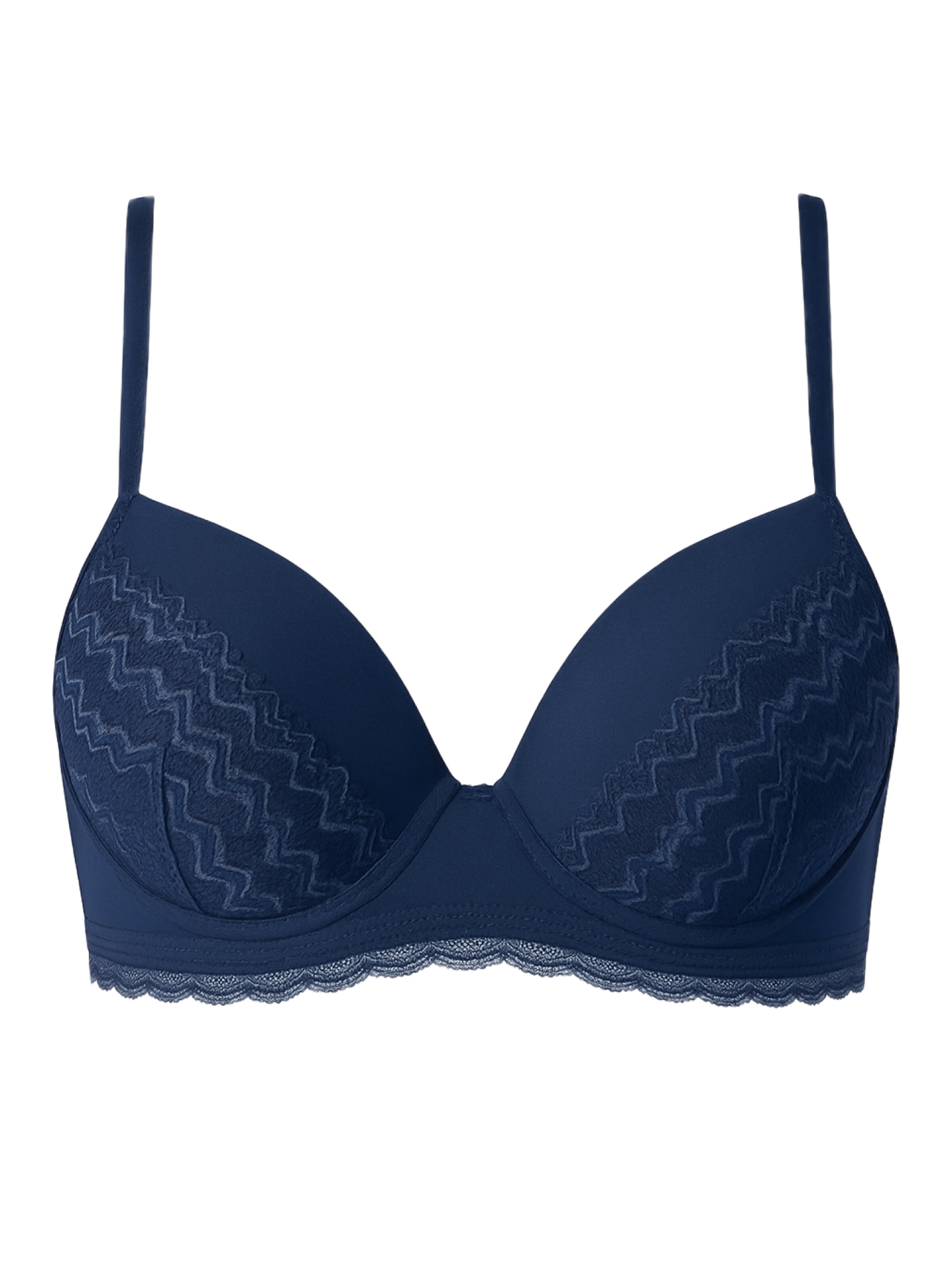C&City Push-up BH in Blauw: voorkant