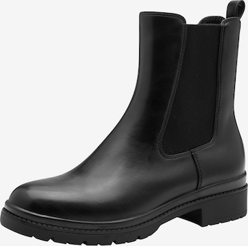 Chelsea Boots Tamaris en noir : devant