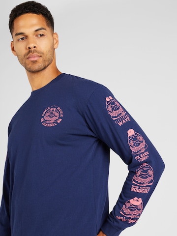 EDWIN Shirt 'Edwin Music Channel' in Blau