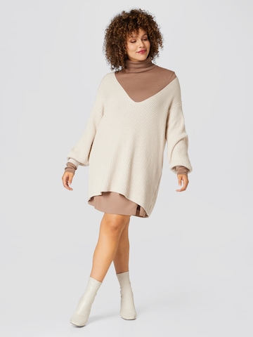 A LOT LESS Pullover 'Emmy' in Beige