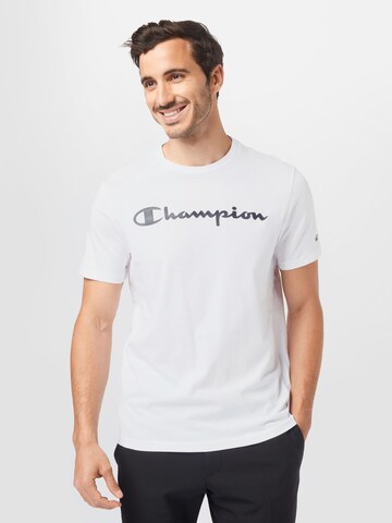 Champion Authentic Athletic Apparel Shirt in Blauw: voorkant