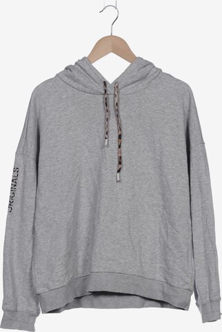 OUI Sweatshirt & Zip-Up Hoodie in XL in Grey: front