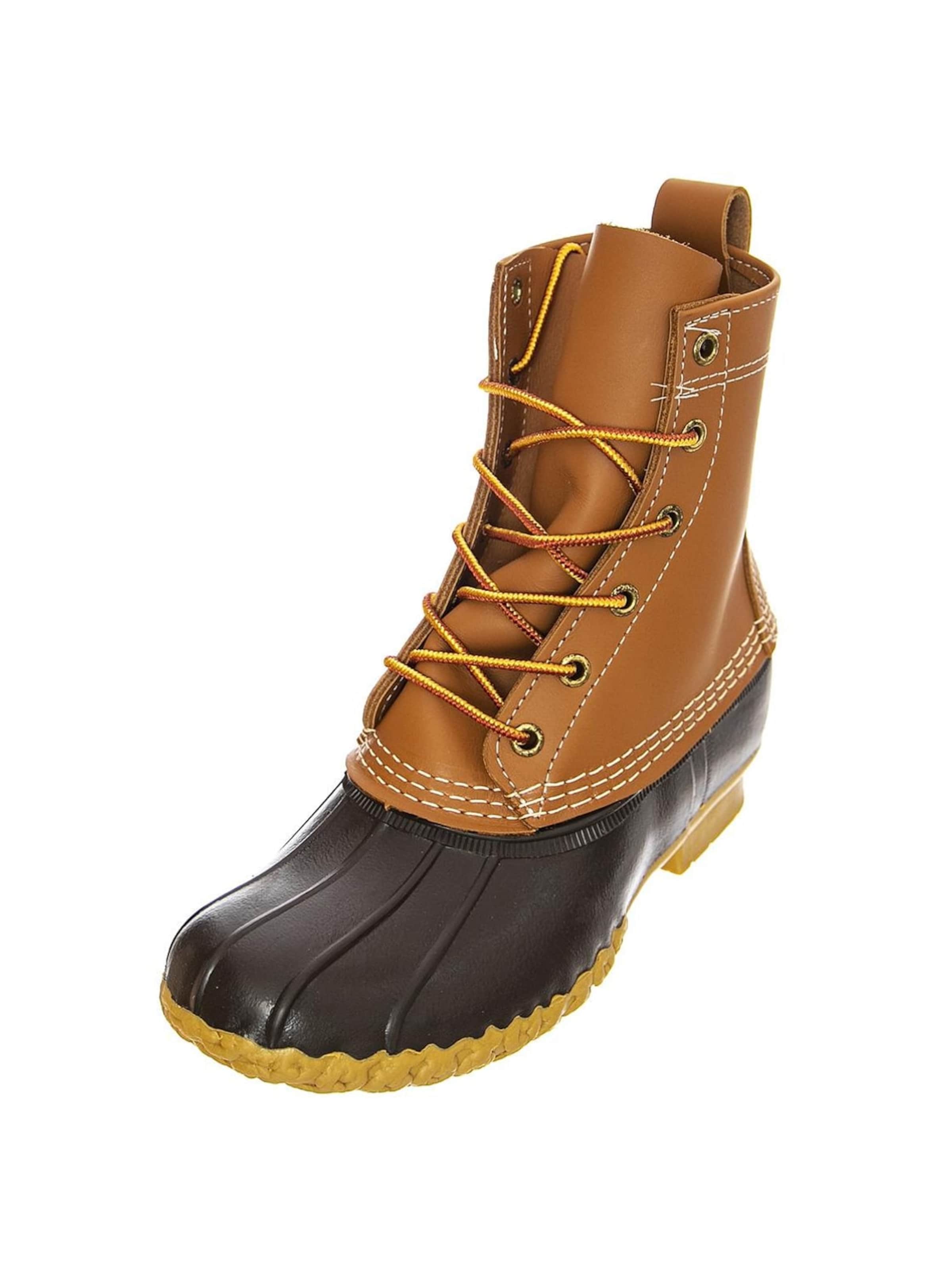 Stivale '8" Bean' di L.L.Bean in marrone: frontale