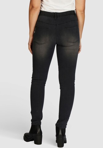 Navigazione Skinny Jeggings in Schwarz