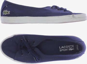 LACOSTE Sneakers & Trainers in 36 in Blue: front