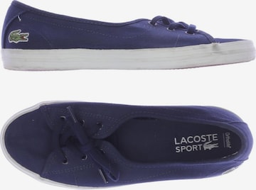 LACOSTE Sneaker 36 in Blau: predná strana