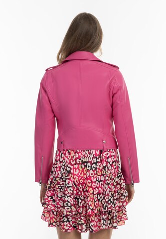 faina Between-season jacket in Pink