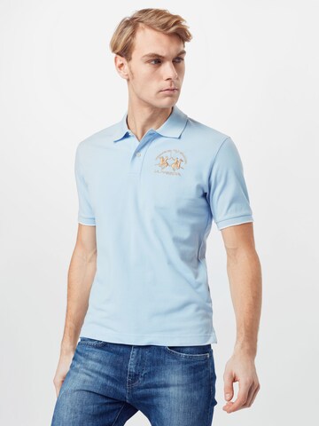 La Martina Shirt in Blue: front