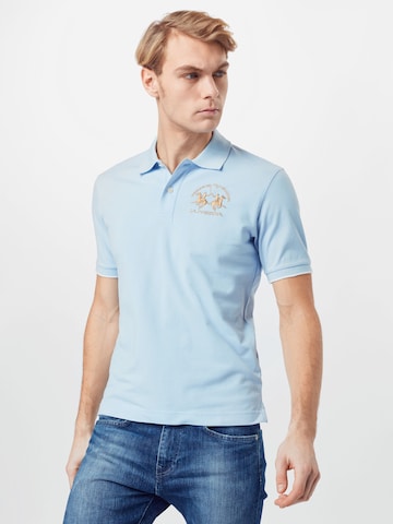 La Martina Shirt in Blue: front