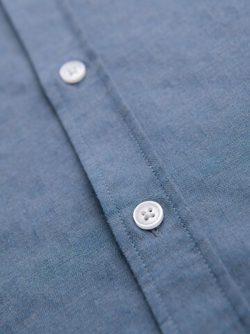Ombre Regular fit Overhemd 'OM-SHCS-0174' in Blauw