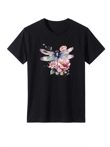 T-shirt 'Short Sleeve' LapaPlus en noir : devant