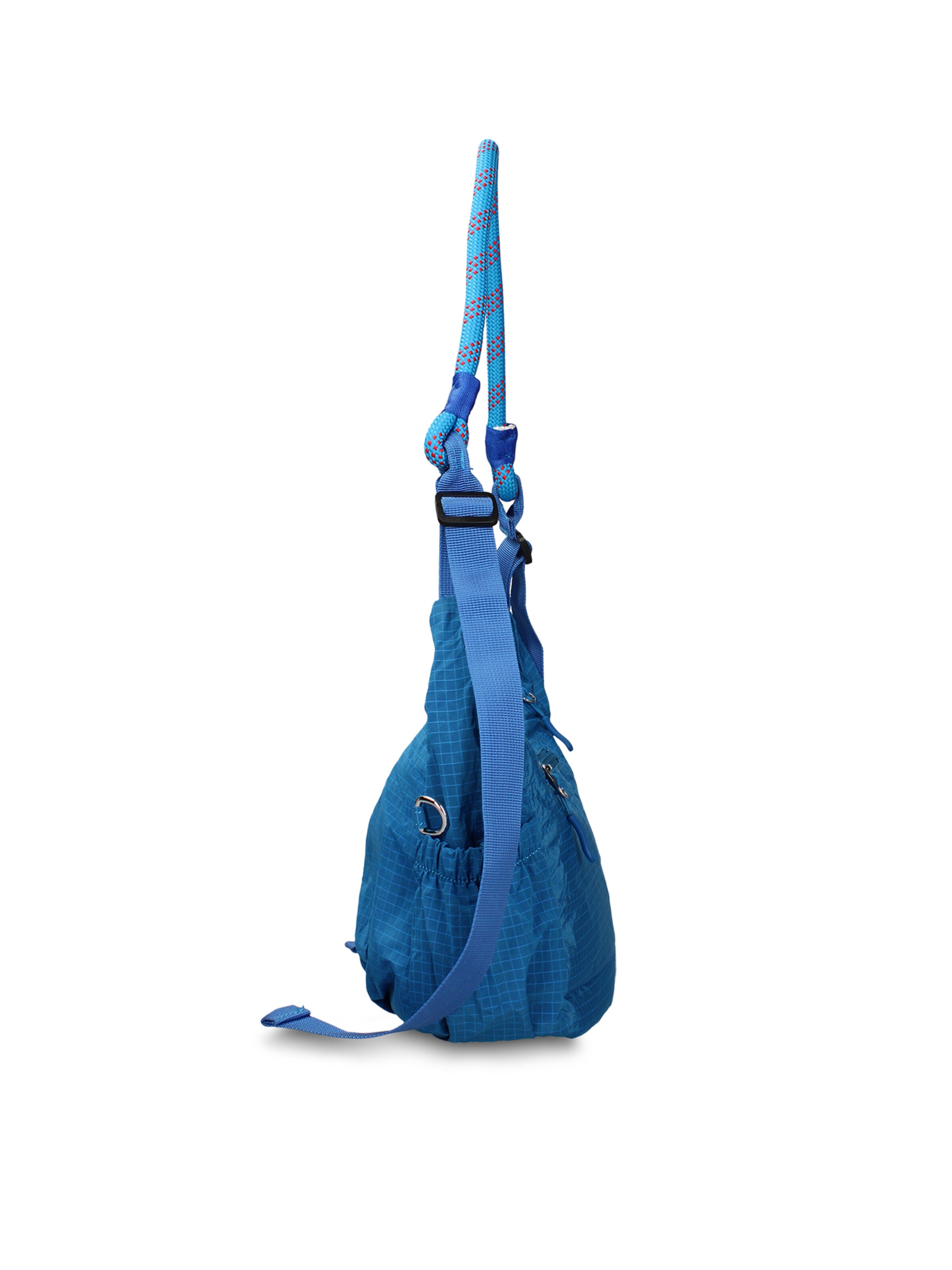Borsa a spalla 'Borsa a Spalla Donna Gianmarco Venturi Pelle Vegana PU con Zip' di GianMarco Venturi in blu