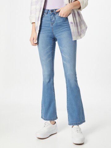 Flared Jeans 'Sallie' di Noisy may in blu: frontale