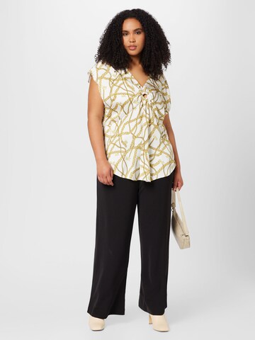 Michael Kors Plus Blouse in Wit