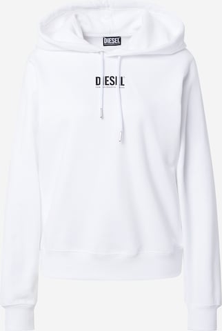 DIESEL Sweatshirt in Wit: voorkant