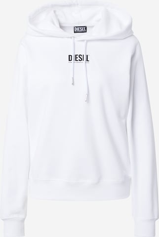 DIESEL Sweatshirt in White: front