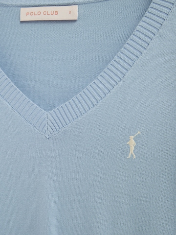 Polo Club Pullover 'RIGBY GO' in Blau