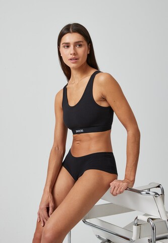 SNOCKS Bustier Soft BH in Schwarz