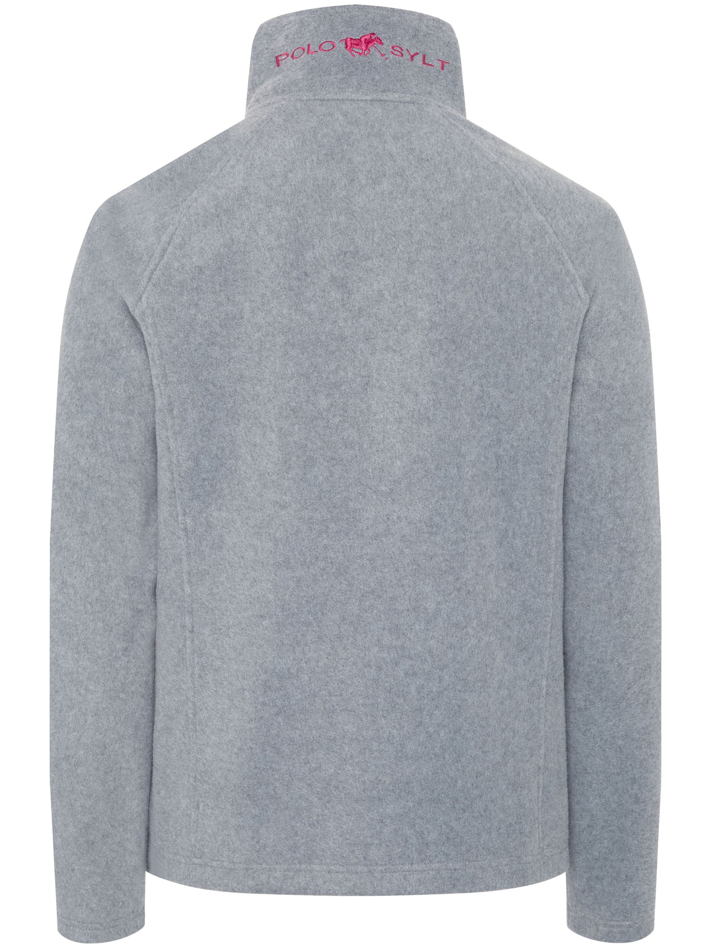 Polo Sylt Fleece Jacket in Grey