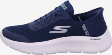 SKECHERS Platform trainers 'Go Walk Flex - Grand Entry' in Blue: front