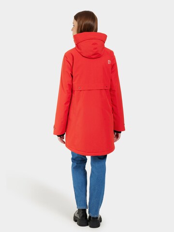 Veste outdoor 'Helle 5' Didriksons en rouge