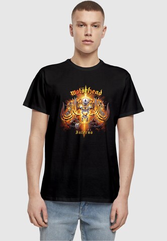 Merchcode Shirt 'Motorhead - Inferno' in Zwart: voorkant