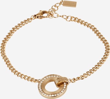 BOSS Black Bracelet in Gold: front