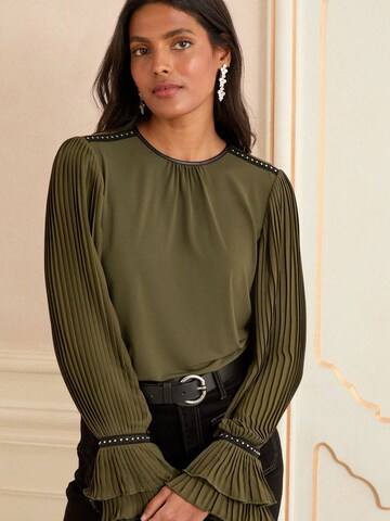 love & roses Bluse in Grün