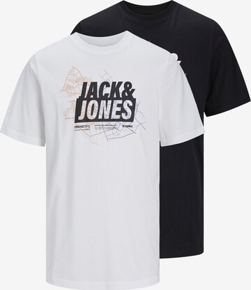 JACK & JONES Shirt in Zwart: voorkant