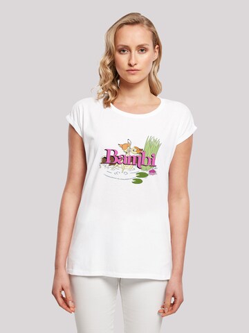 Maglietta di F4NT4STIC in bianco: frontale