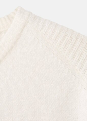 MANGO TEEN Pullover 'Perla'. in Weiß