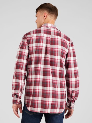 Pepe Jeans - Ajuste regular Camisa 'Cressing' en rojo