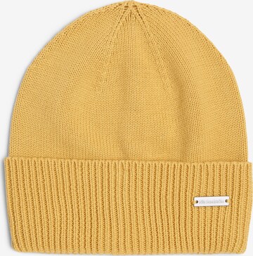 Nils Sundström Beanie in Yellow: front