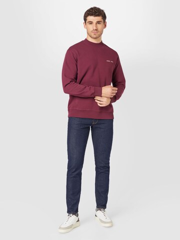 Samsøe Samsøe Sweatshirt 'Norsbro' in Red