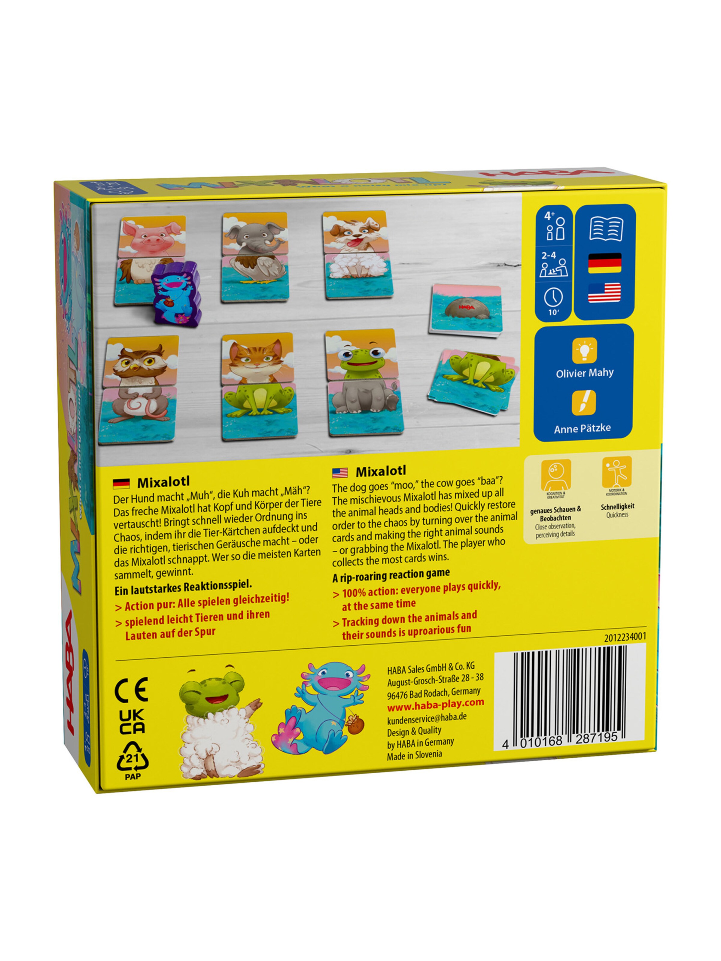 Jeux ' Mixalotl ' HABA en mélange de couleurs