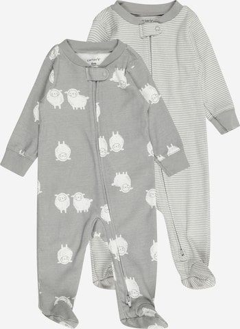 Carter's Pajamas in Grey: front