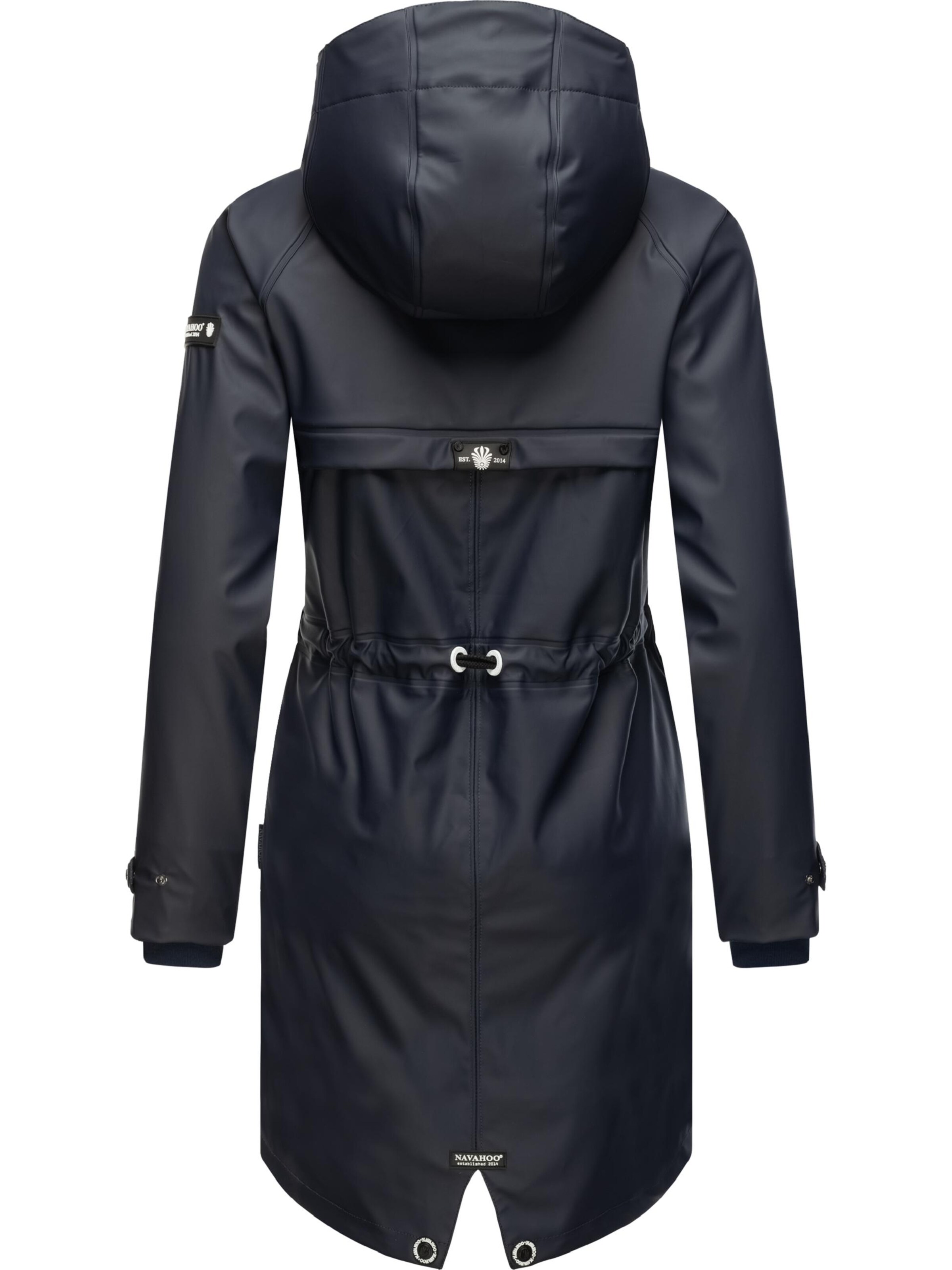 Manteau fonctionnel 'Rainy Flower' NAVAHOO en bleu